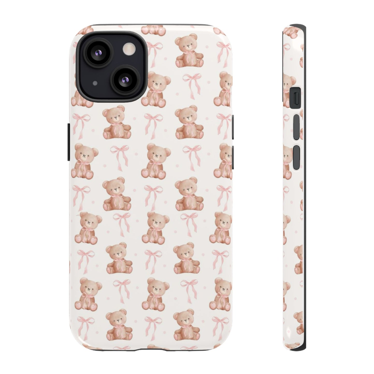 Teddie Bears and Bows Tough Phone Case