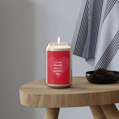 You're Literally The Only Person I Like Scented Candle, 13.75oz