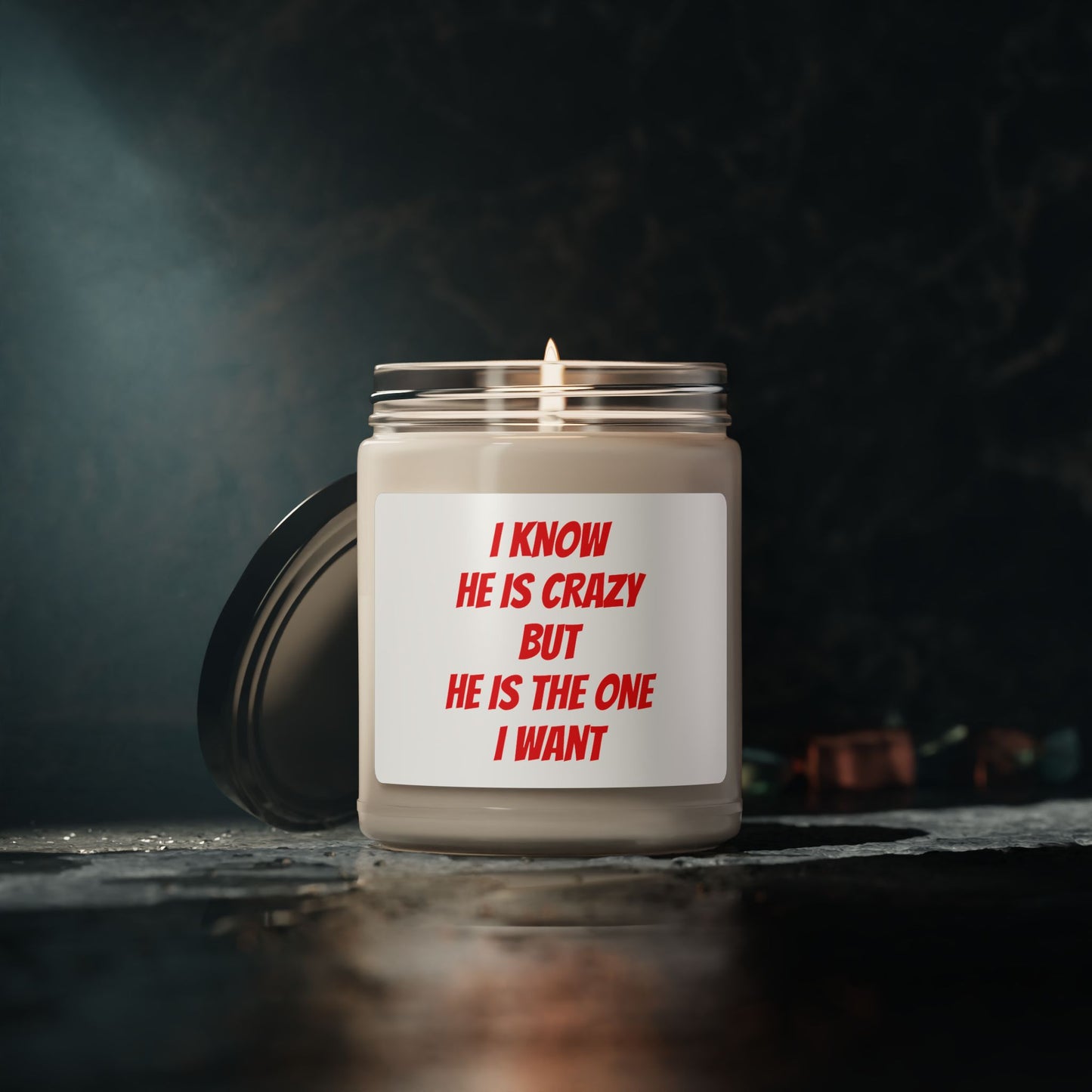 He Is The One I Want Scented Soy Candle, 9oz