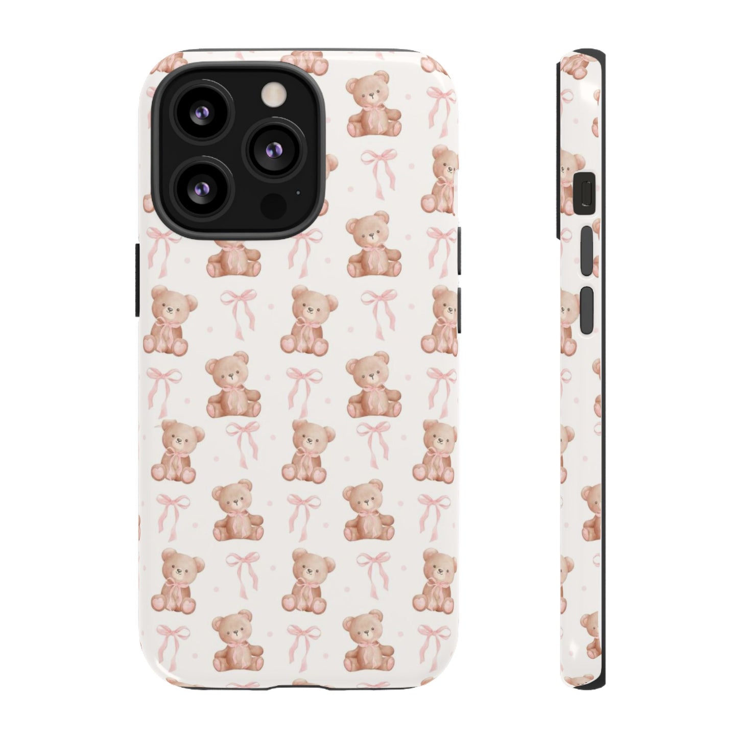 Teddie Bears and Bows Tough Phone Case