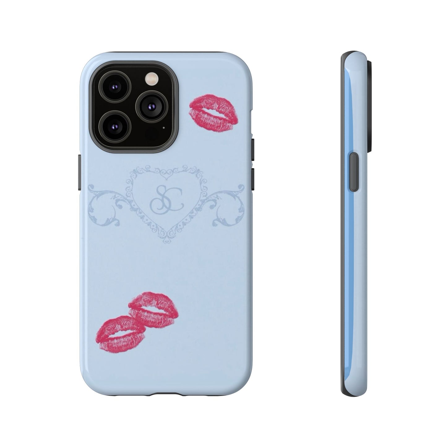 Blue Sabrina Carpenter Aesthetic Tough Phone Case