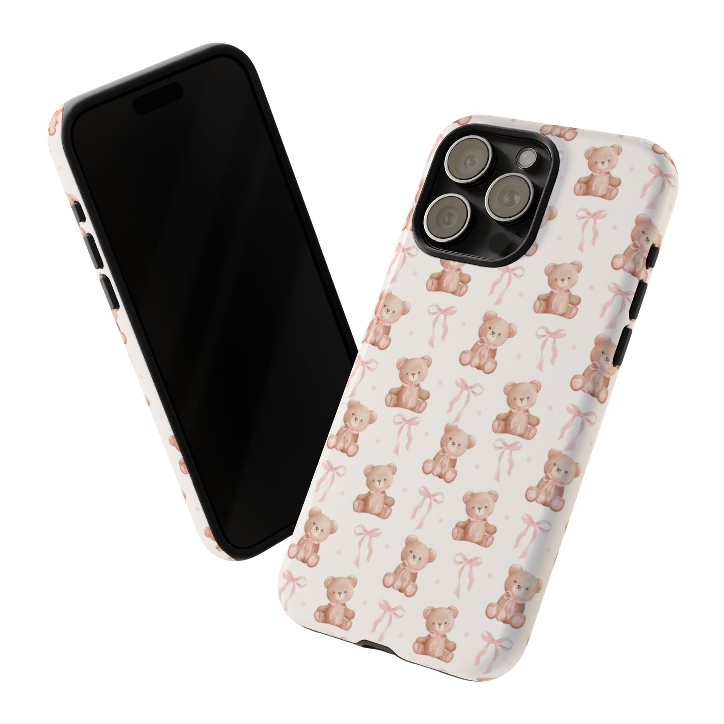 Teddie Bears and Bows Tough Phone Case