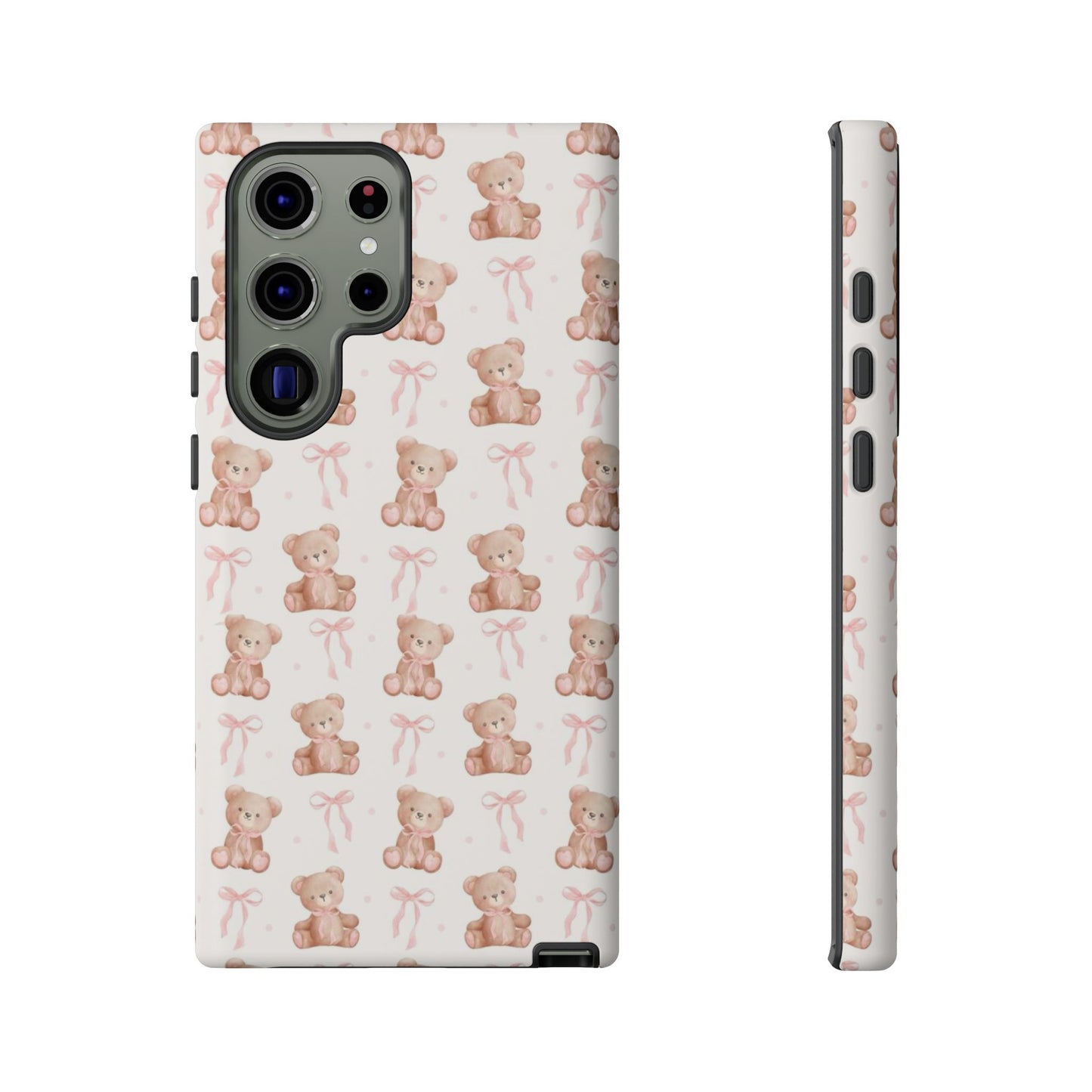 Teddie Bears and Bows Tough Phone Case