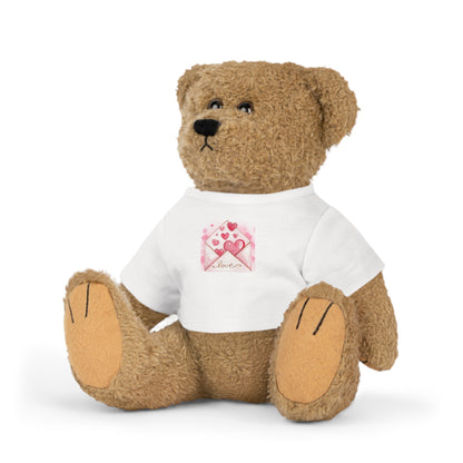 Adorable Plush Toys with Love Letter T-Shirt