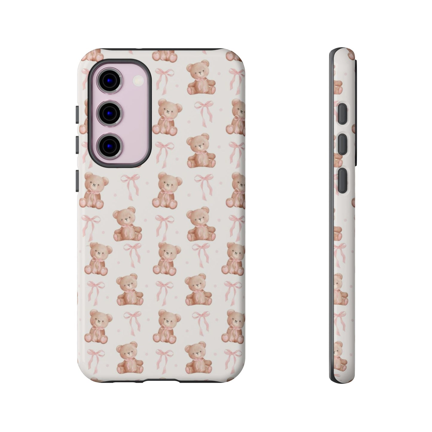 Teddie Bears and Bows Tough Phone Case