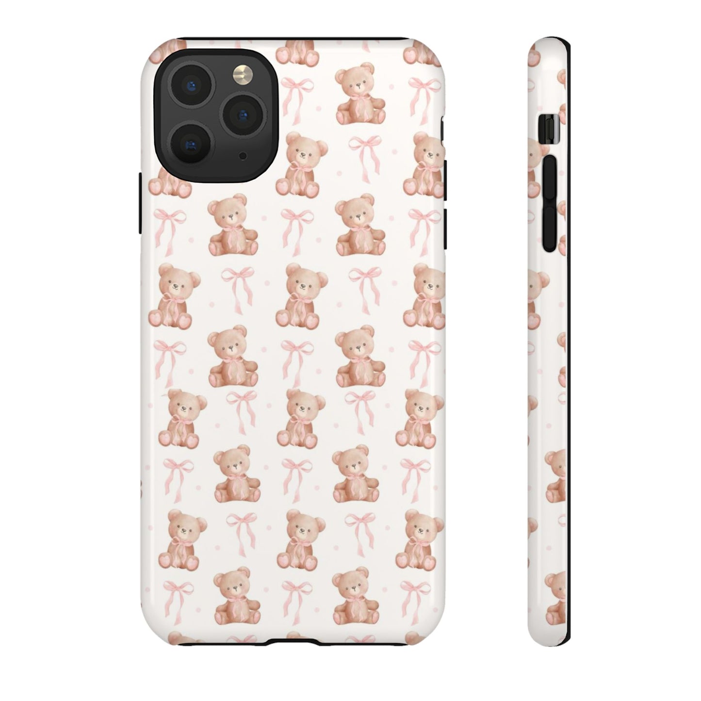 Teddie Bears and Bows Tough Phone Case