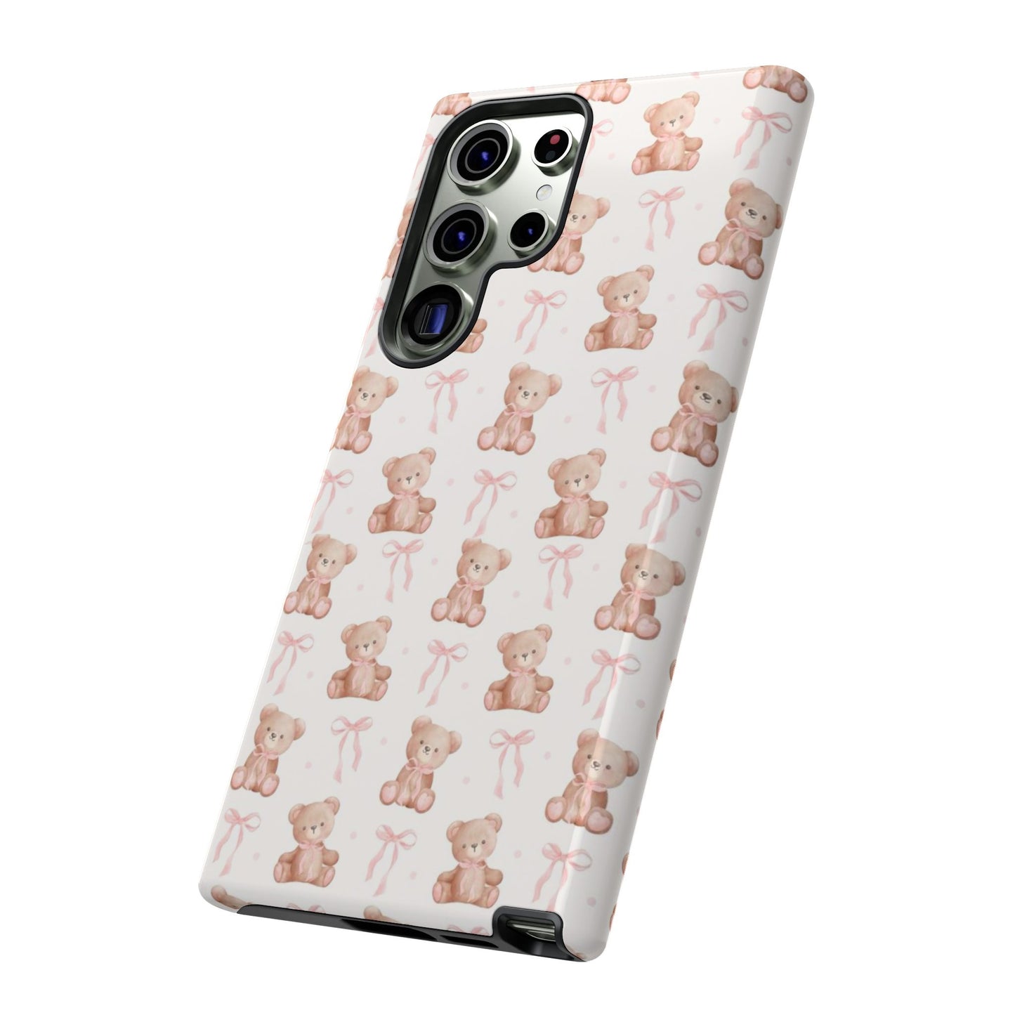 Teddie Bears and Bows Tough Phone Case