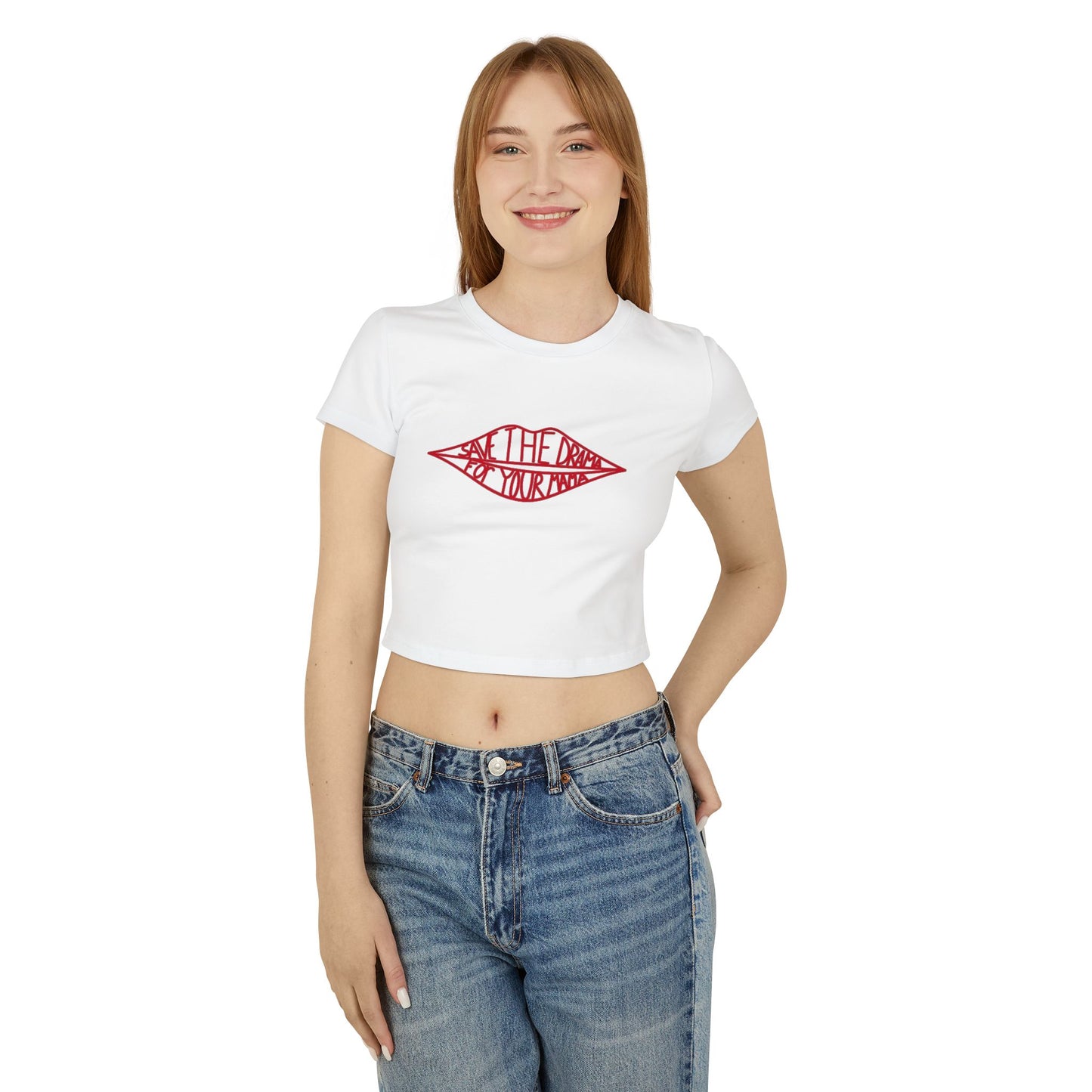 Save the Drama For Your Mama Women's Baby Tee