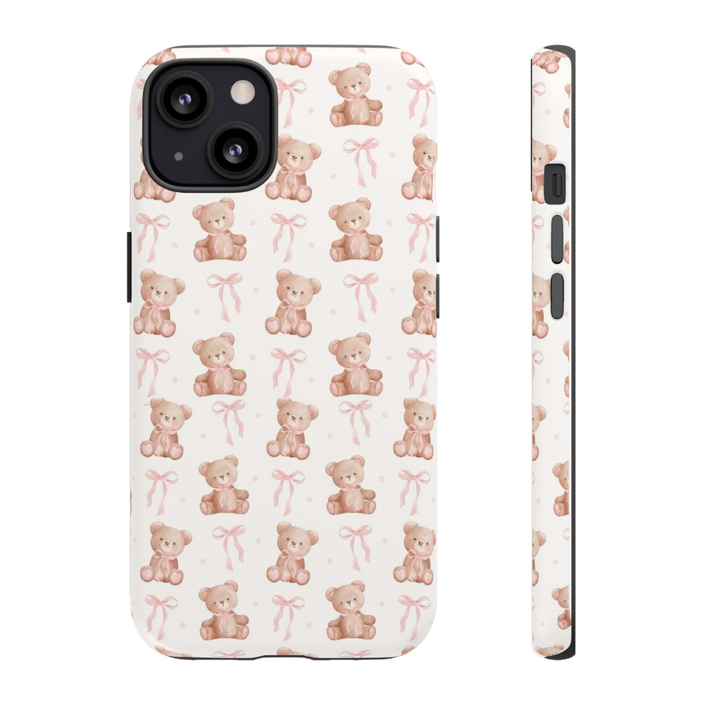 Teddie Bears and Bows Tough Phone Case