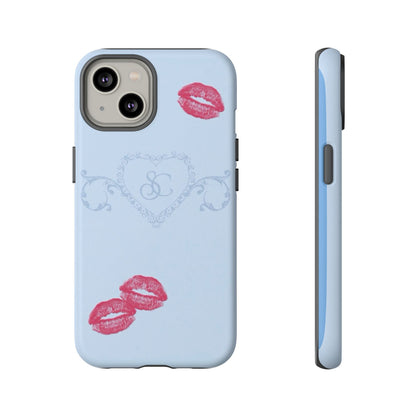 Blue Sabrina Carpenter Aesthetic Tough Phone Case