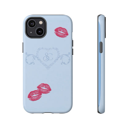 Blue Sabrina Carpenter Aesthetic Tough Phone Case