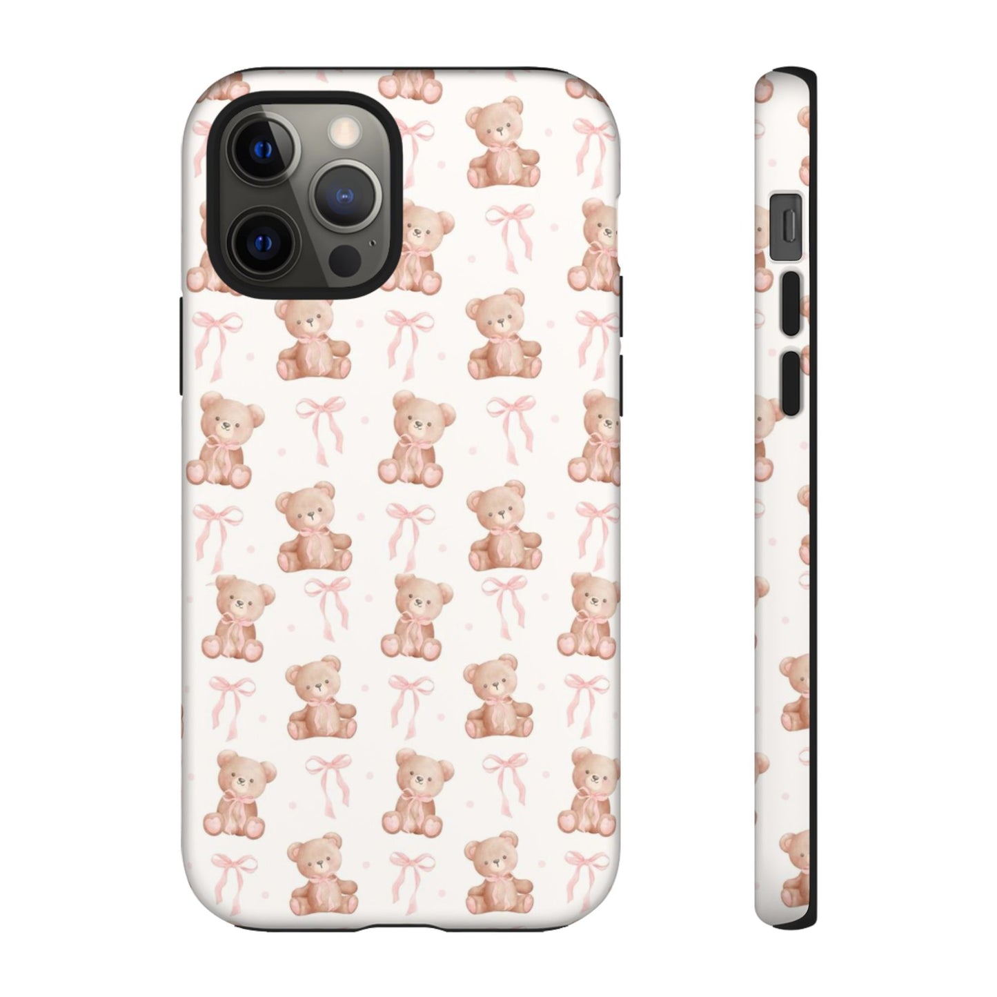 Teddie Bears and Bows Tough Phone Case