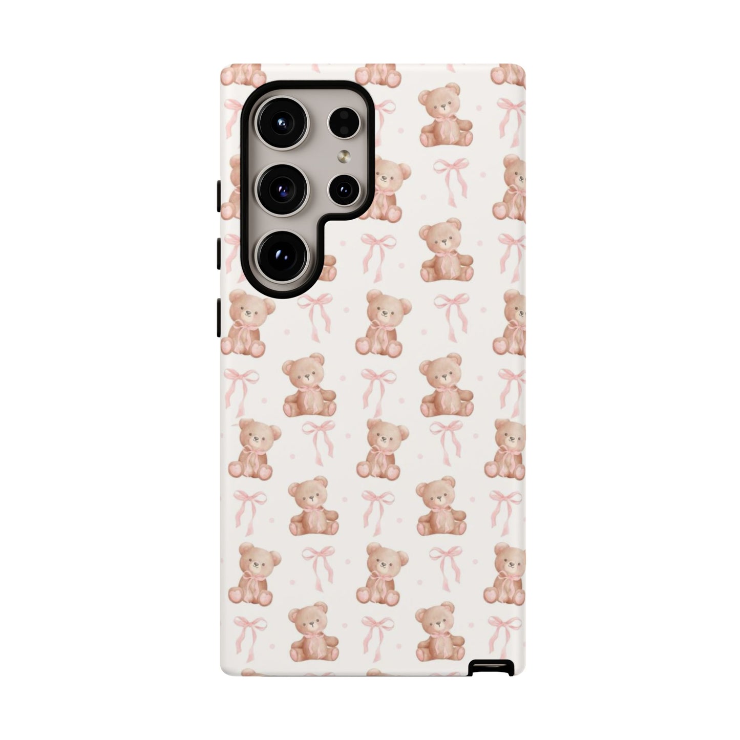 Teddie Bears and Bows Tough Phone Case