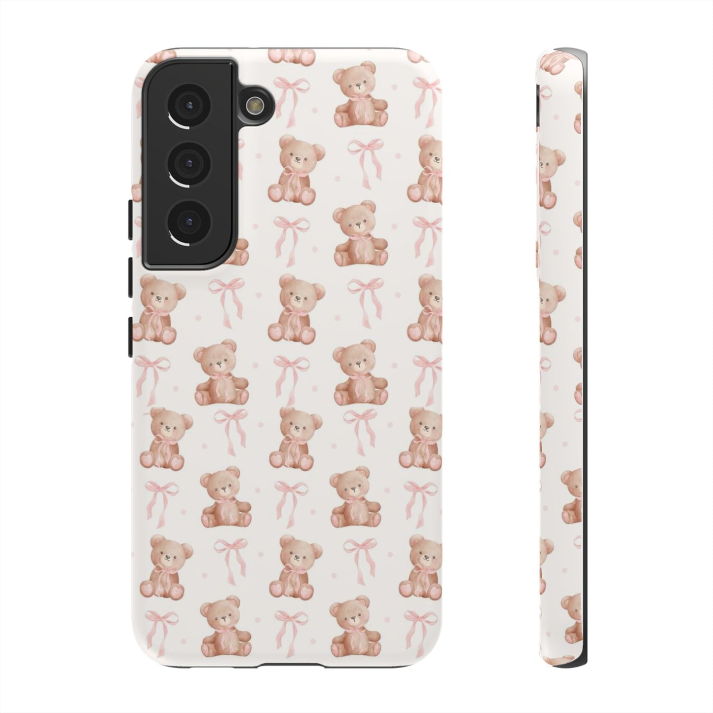 Teddie Bears and Bows Tough Phone Case