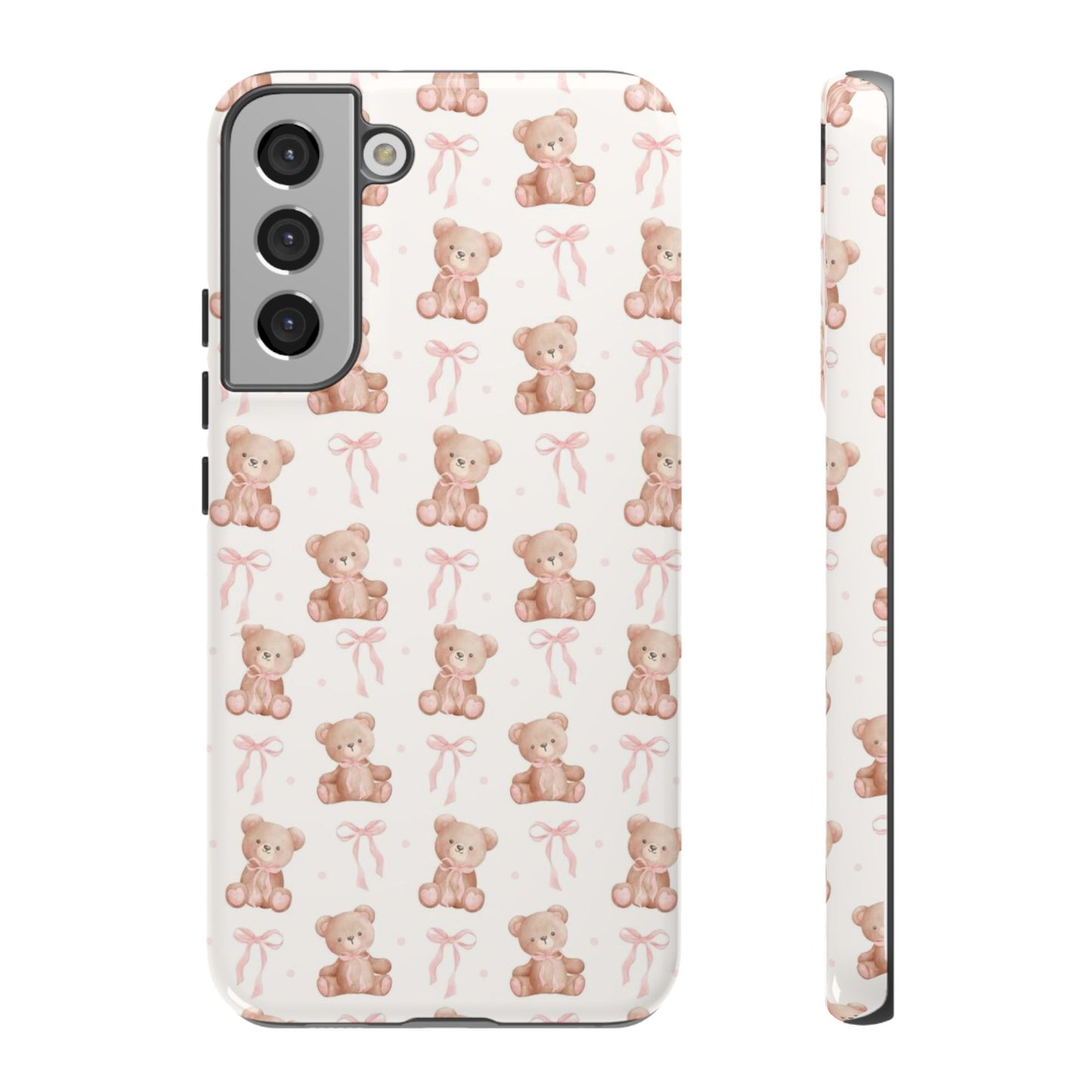 Teddie Bears and Bows Tough Phone Case