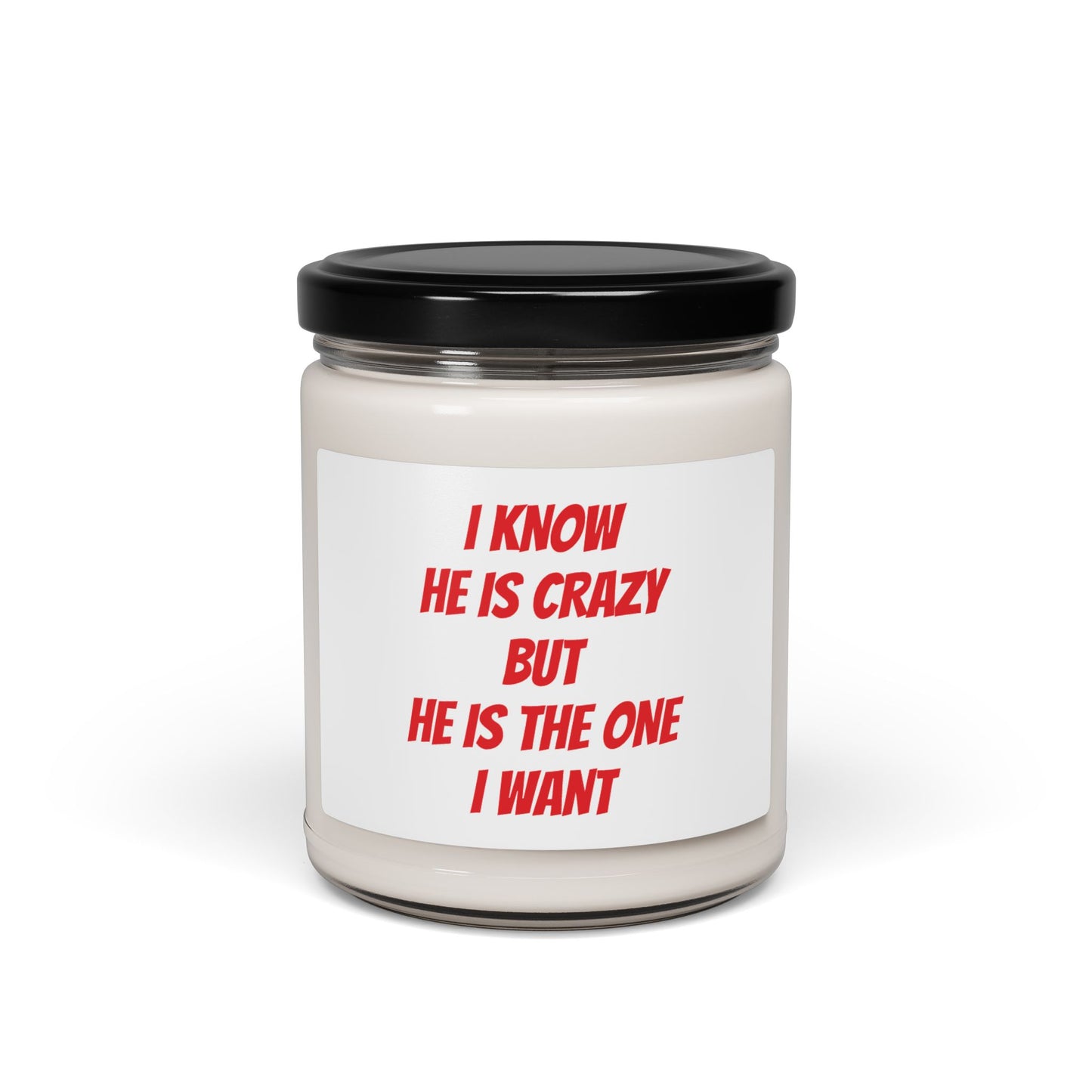 He Is The One I Want Scented Soy Candle, 9oz