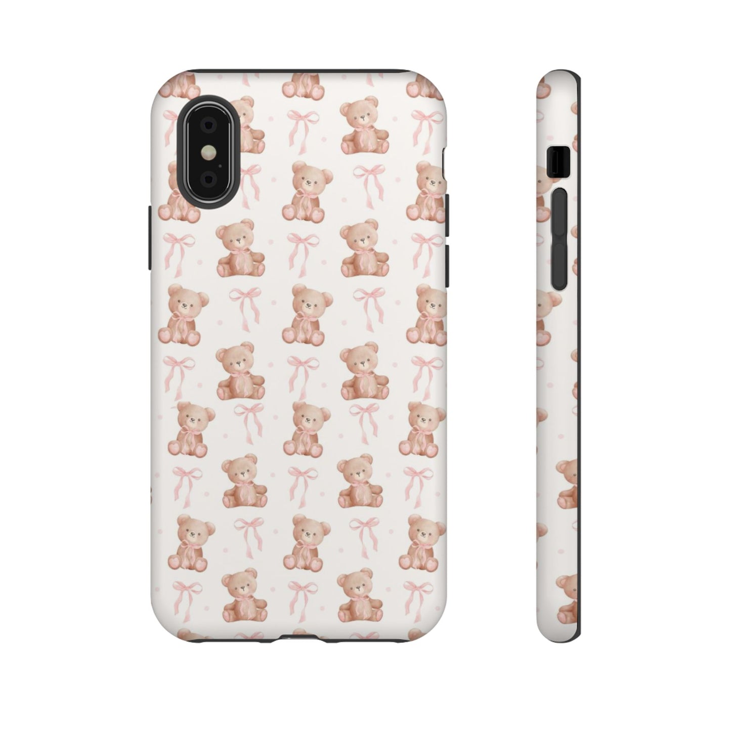 Teddie Bears and Bows Tough Phone Case