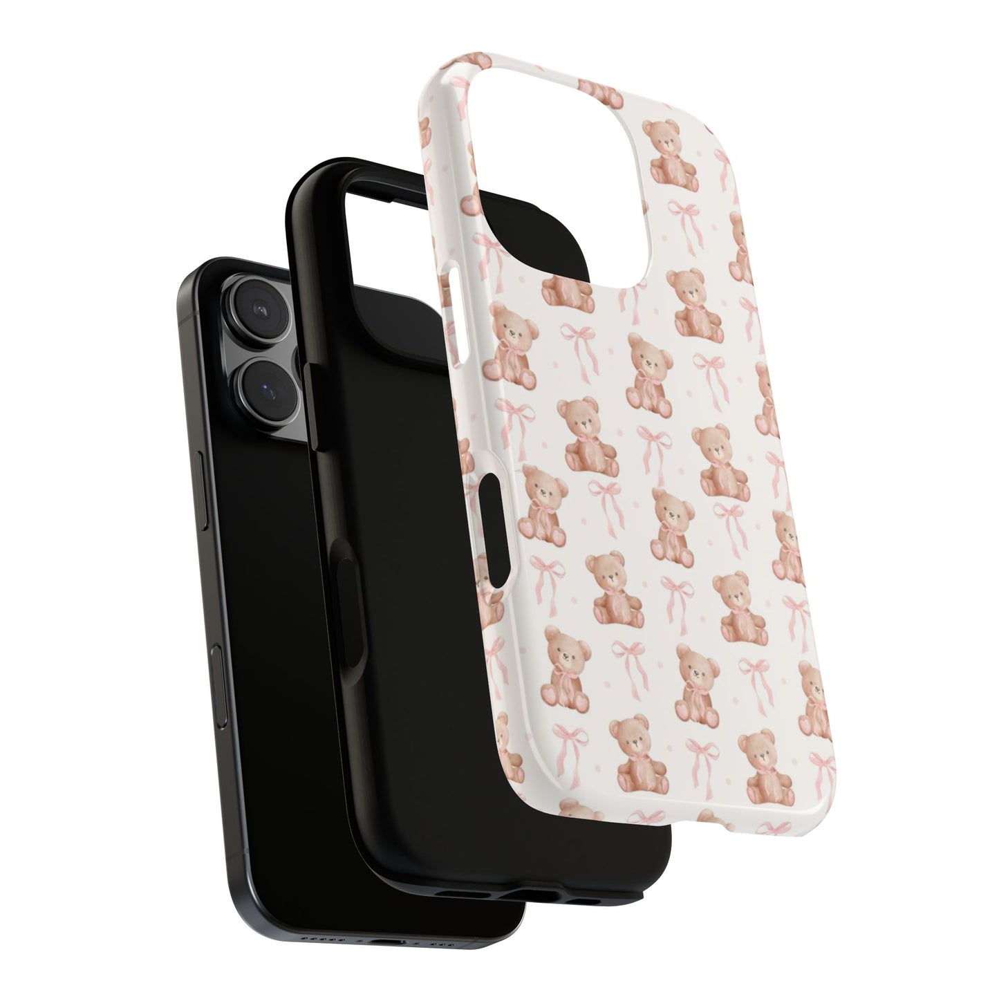 Teddie Bears and Bows Tough Phone Case