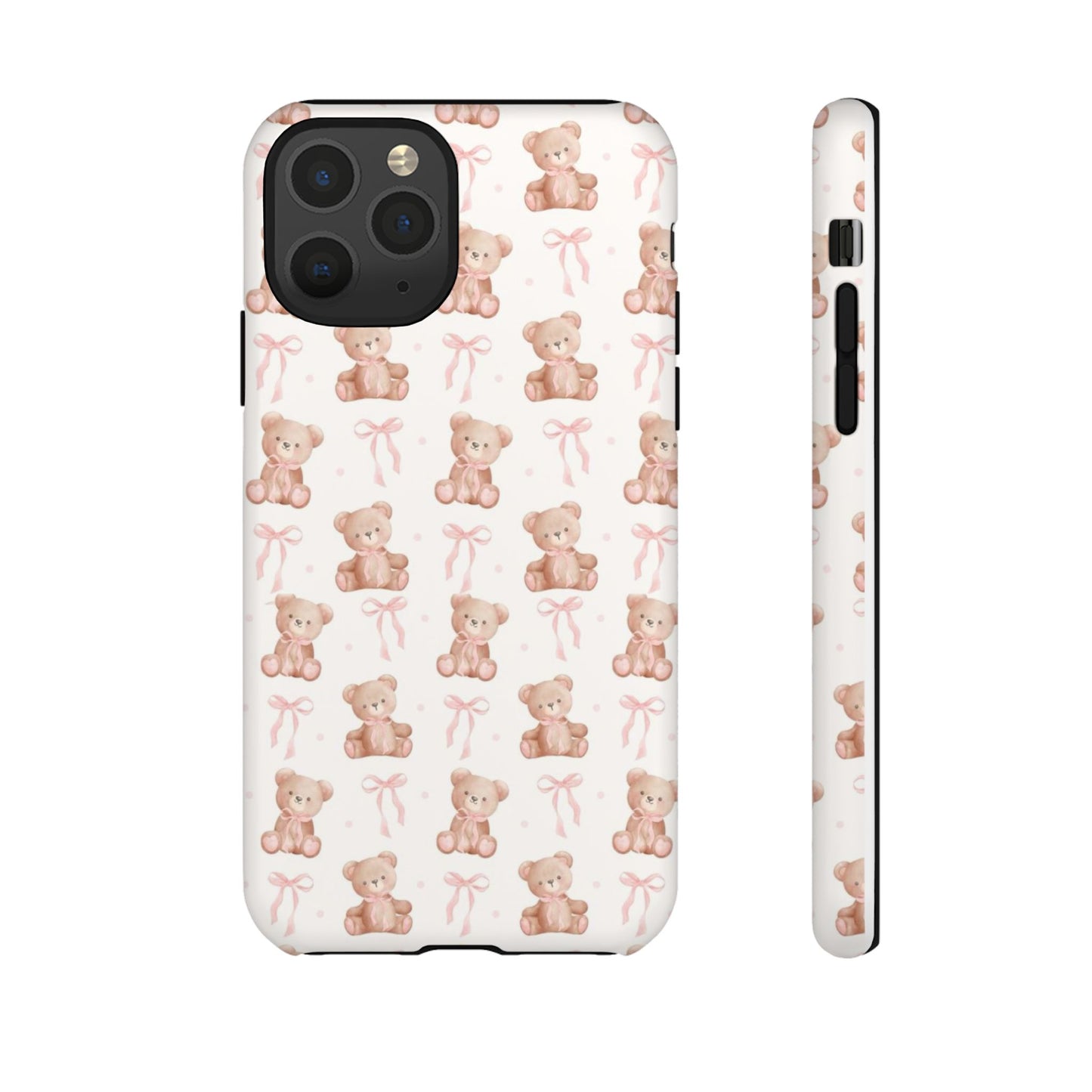 Teddie Bears and Bows Tough Phone Case