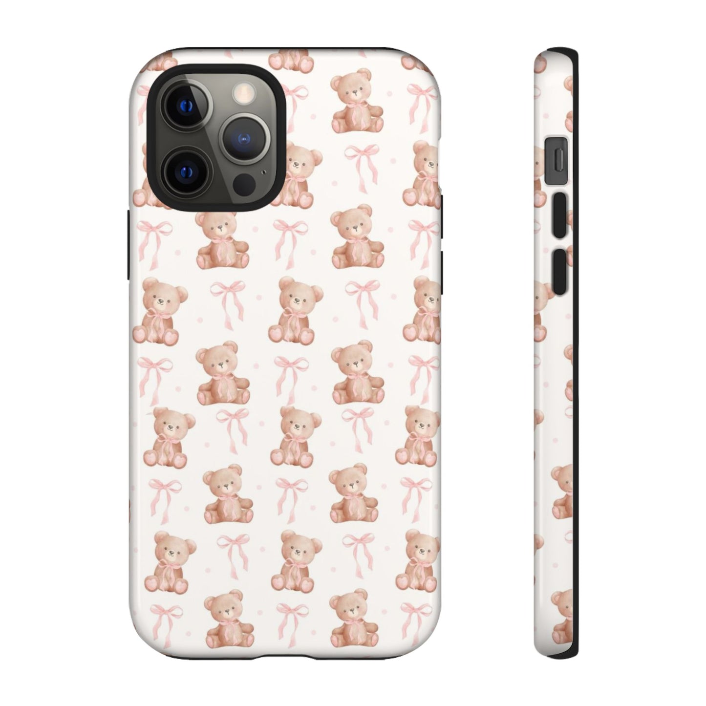 Teddie Bears and Bows Tough Phone Case