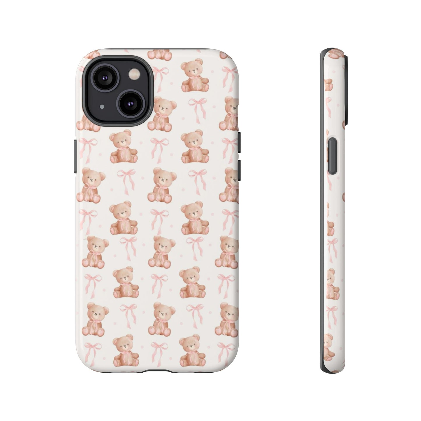 Teddie Bears and Bows Tough Phone Case