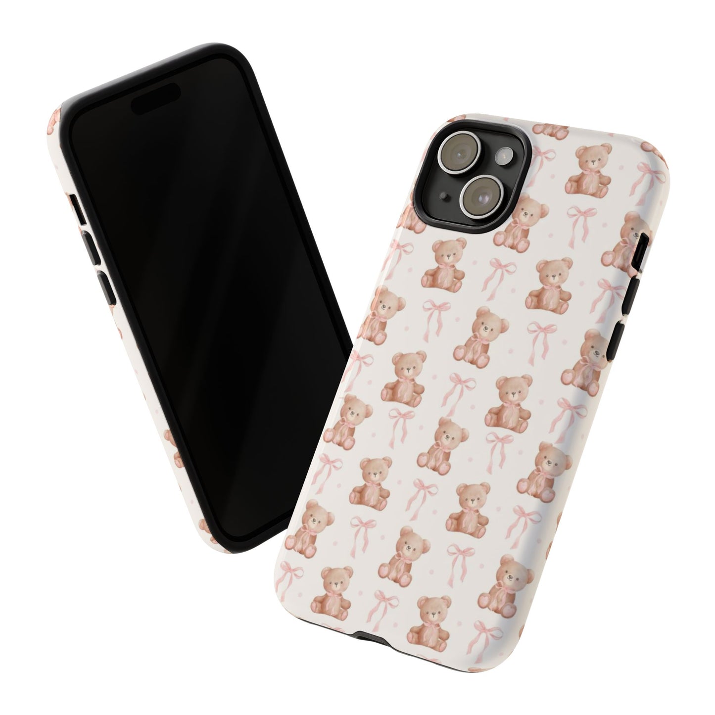 Teddie Bears and Bows Tough Phone Case