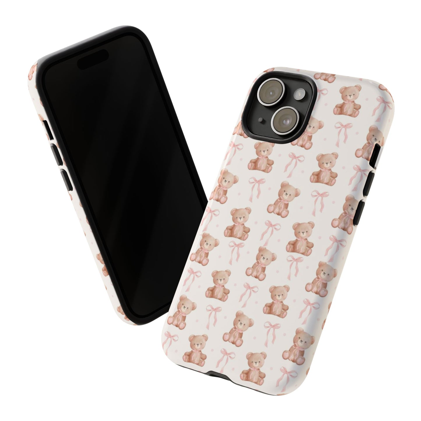 Teddie Bears and Bows Tough Phone Case