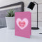 I Love You Pink Heart Valentines Day Card