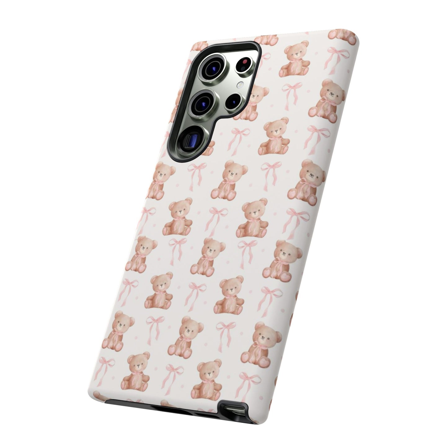 Teddie Bears and Bows Tough Phone Case