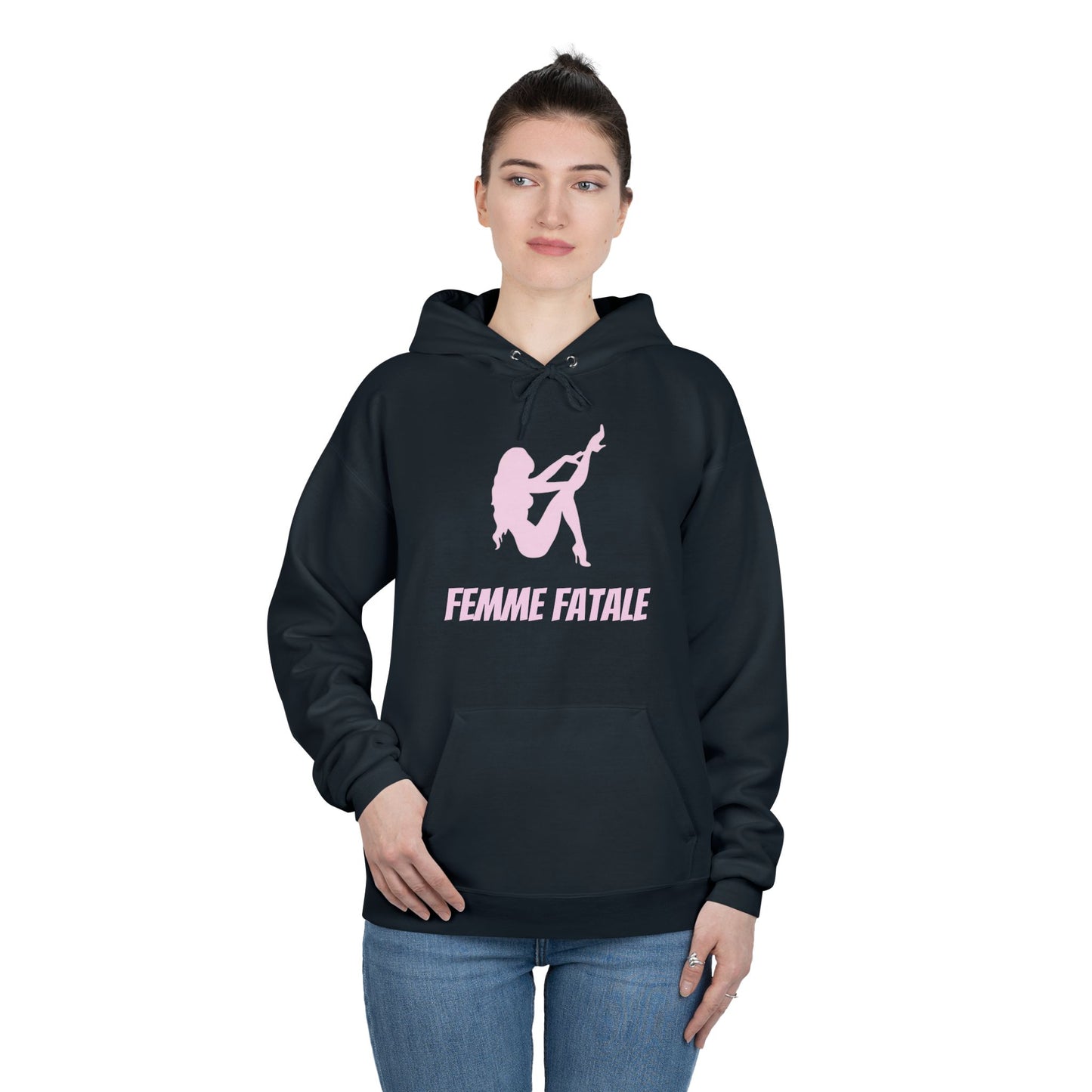 Femme Fatale Eco-Friendly Pullover Hoodie