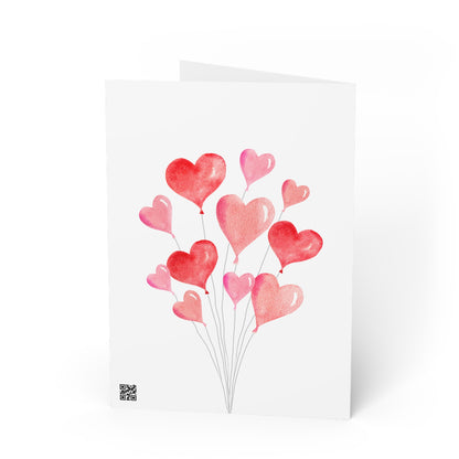 Couple Holding Hands Valentines Day Card