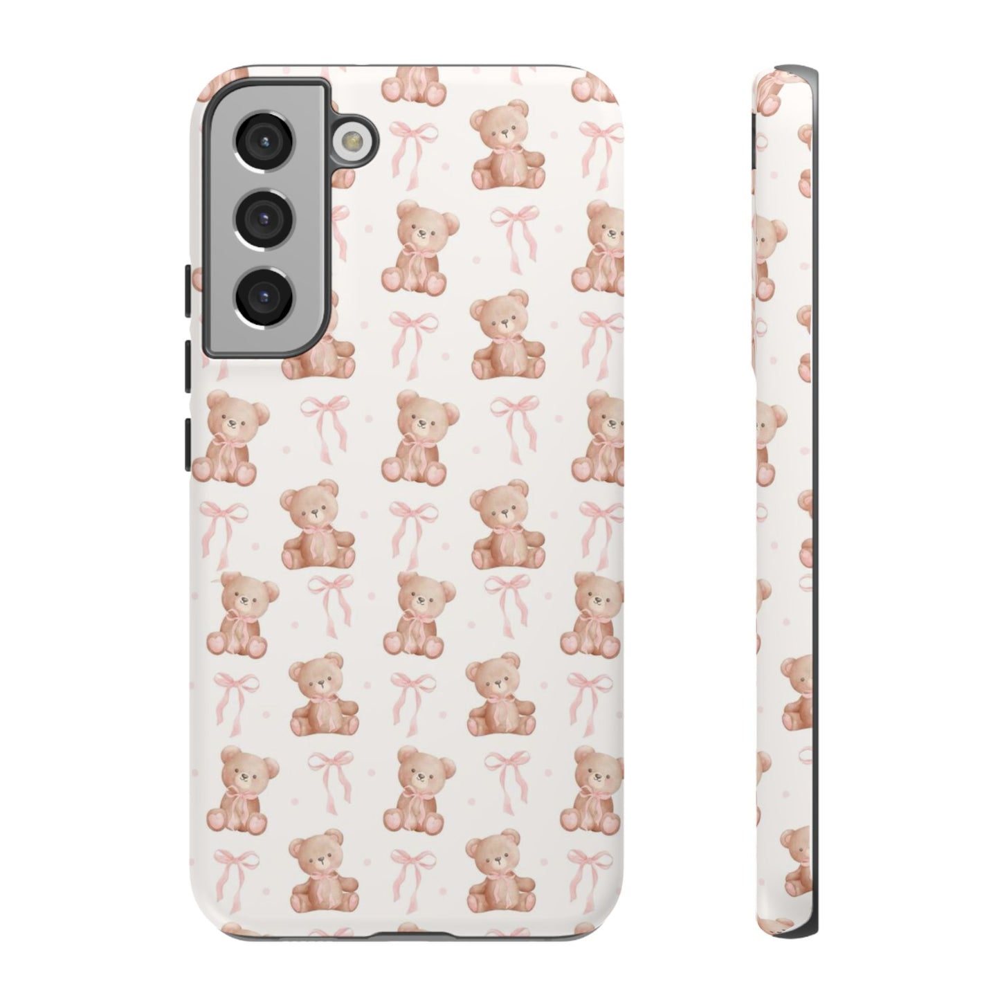 Teddie Bears and Bows Tough Phone Case