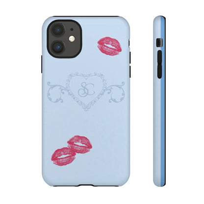 Blue Sabrina Carpenter Aesthetic Tough Phone Case