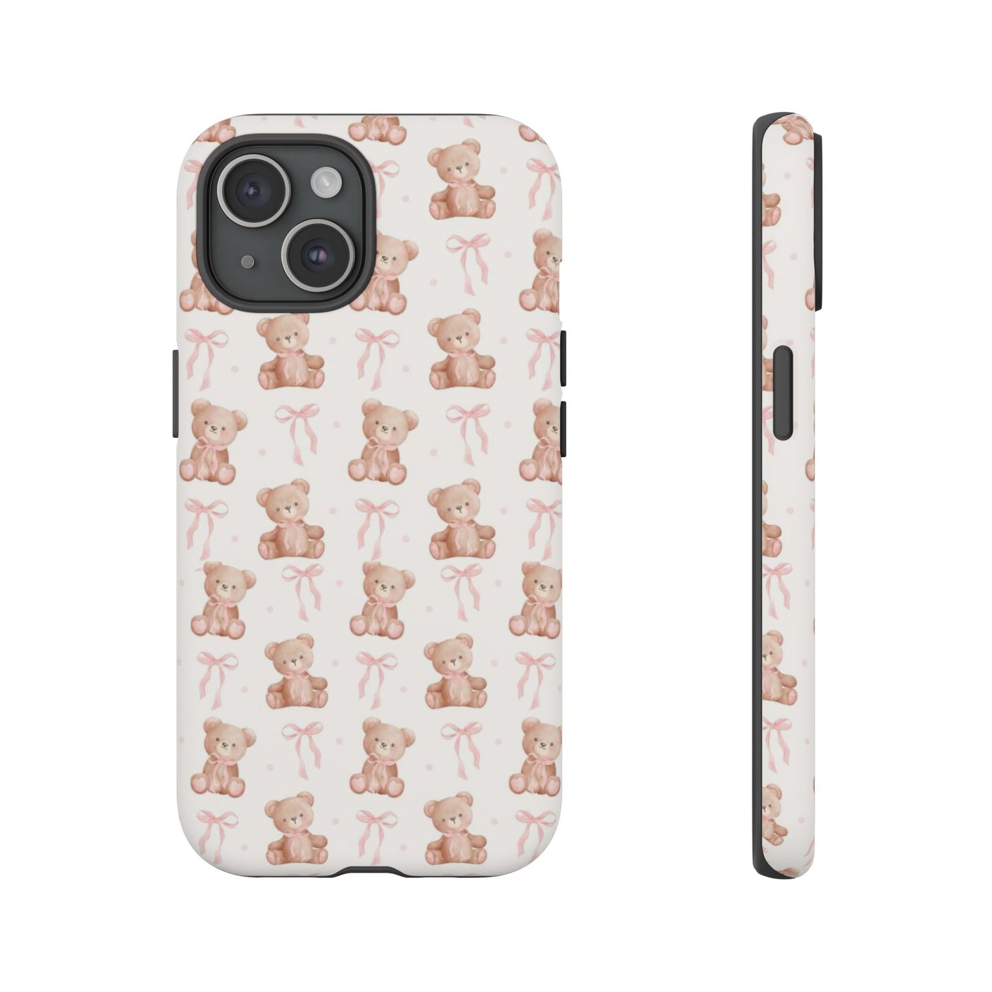 Teddie Bears and Bows Tough Phone Case