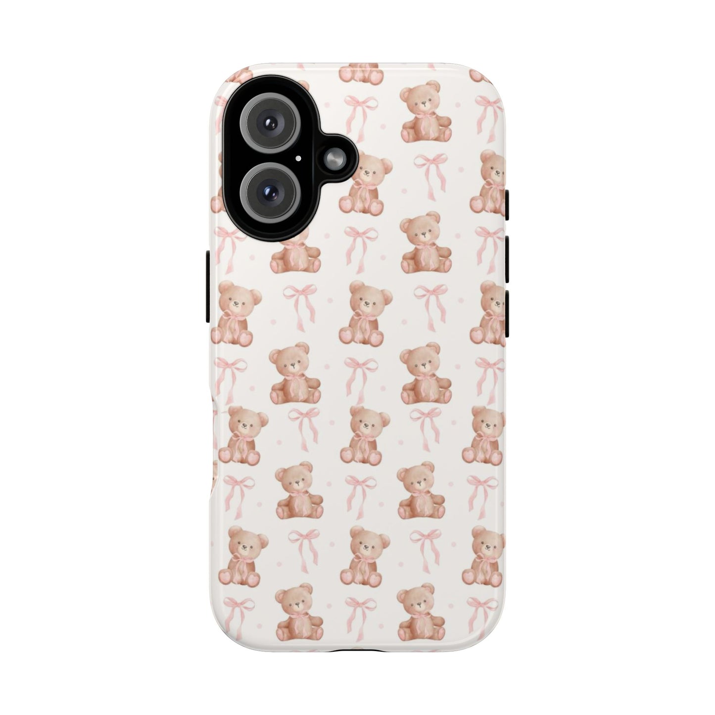 Teddie Bears and Bows Tough Phone Case