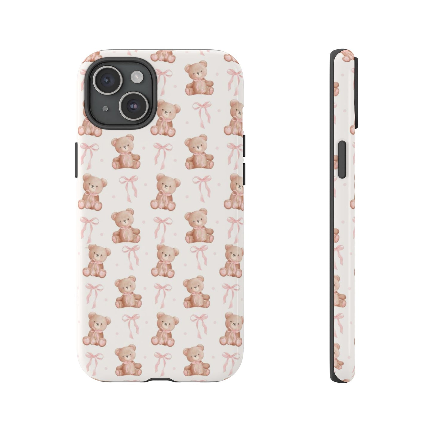 Teddie Bears and Bows Tough Phone Case