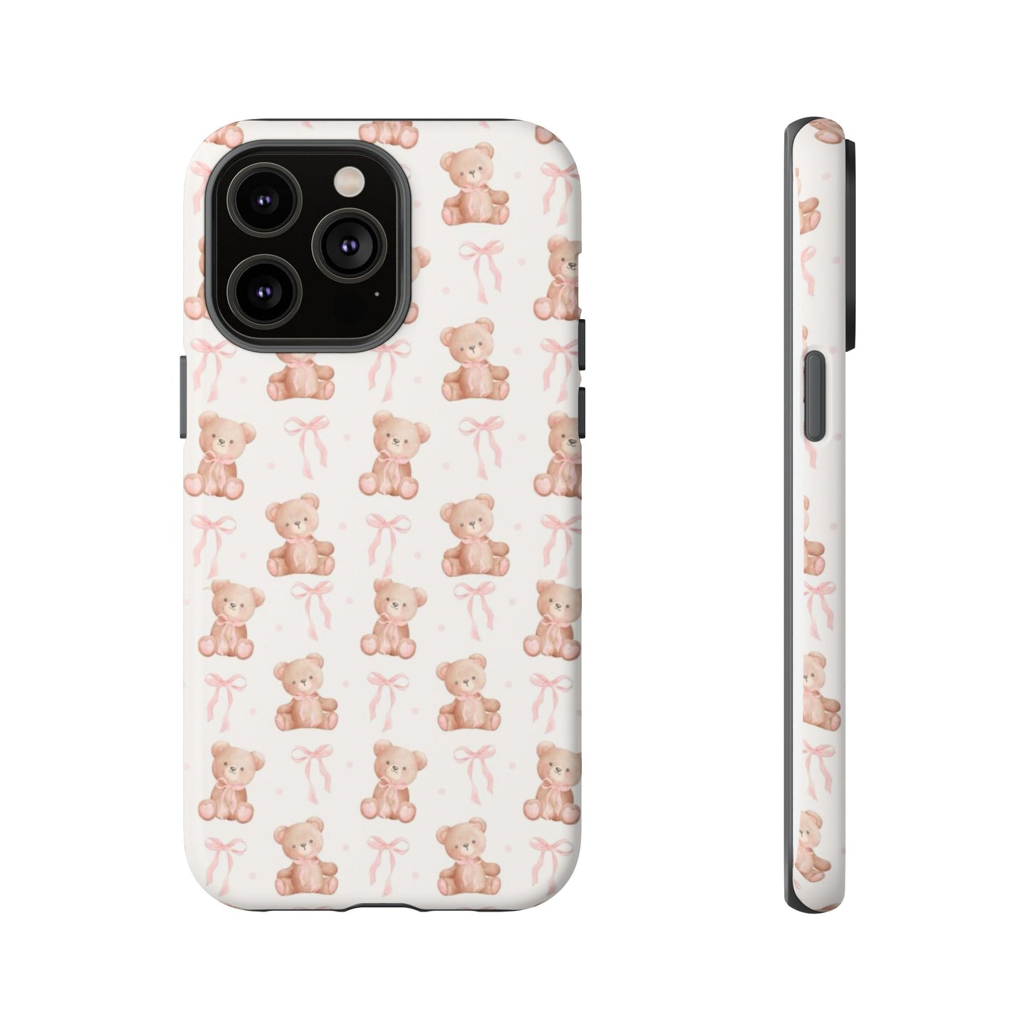 Teddie Bears and Bows Tough Phone Case