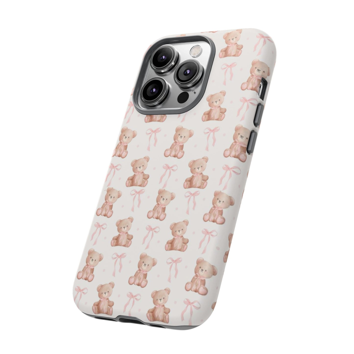 Teddie Bears and Bows Tough Phone Case