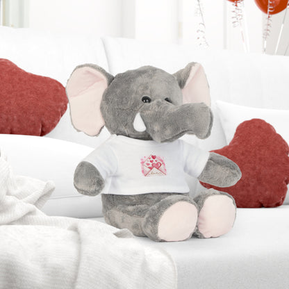 Adorable Plush Toys with Love Letter T-Shirt