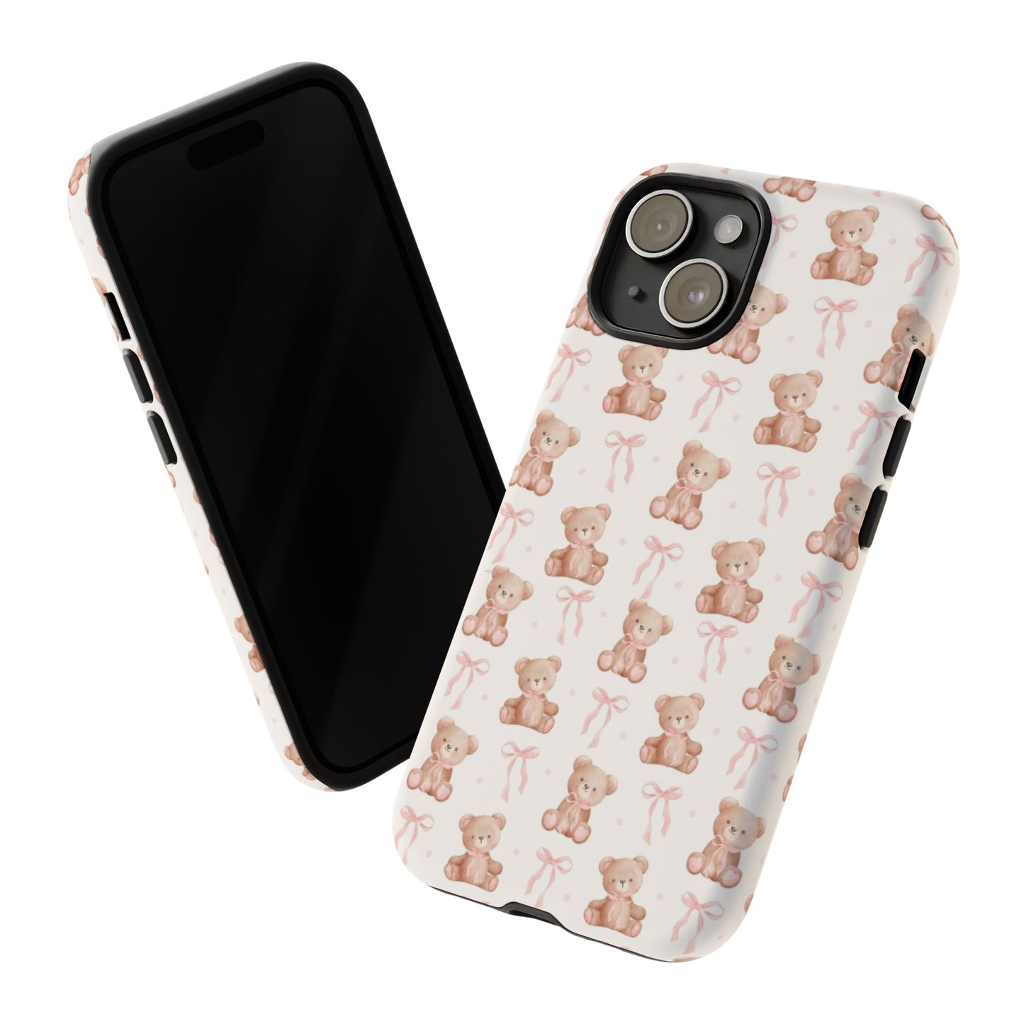 Teddie Bears and Bows Tough Phone Case