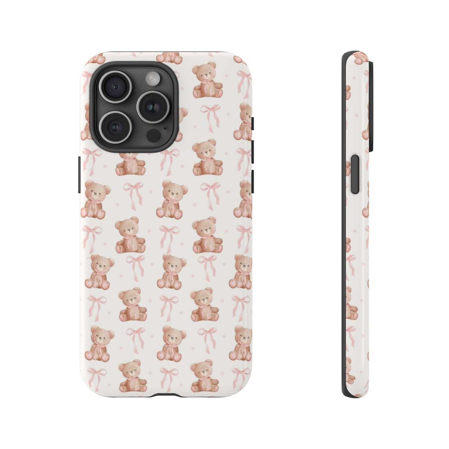 Teddie Bears and Bows Tough Phone Case