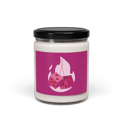 Love Dice Scented Soy Candle, 9oz