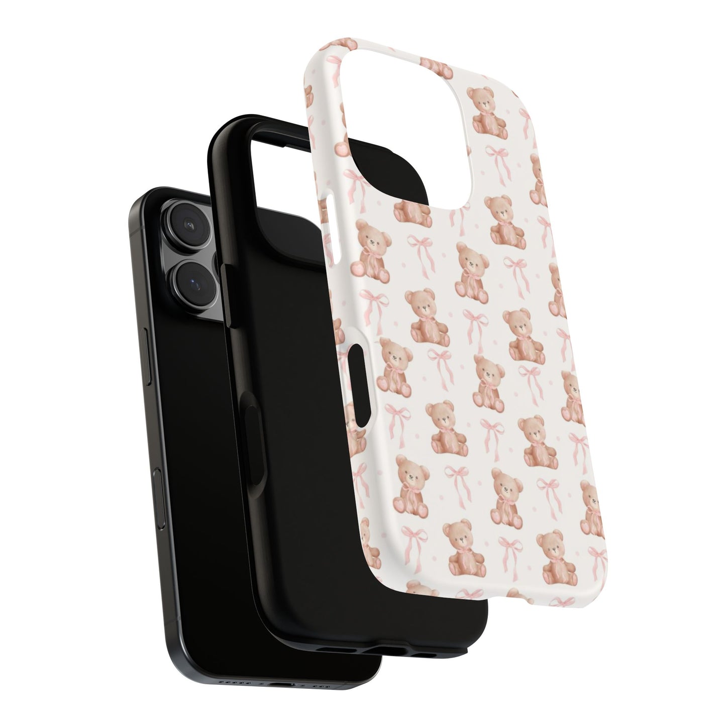 Teddie Bears and Bows Tough Phone Case